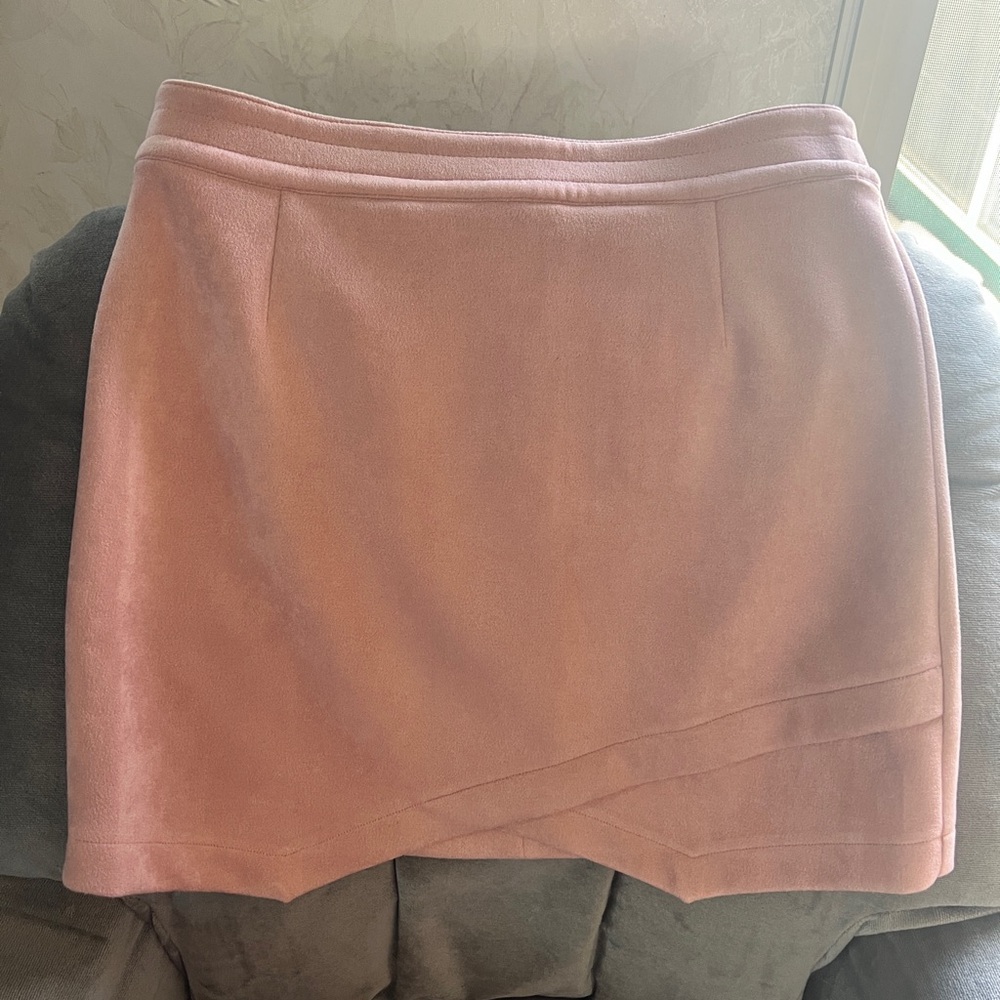 Mauve pink mini skirt Steve Madden NWT